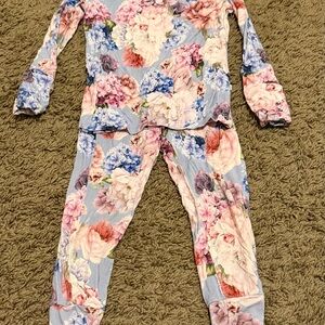 Floral Kids Posh Peanut Pajamas 2T